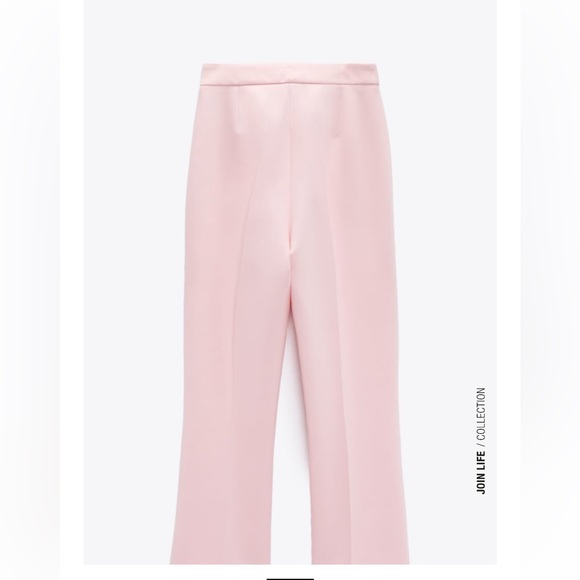 ZARA NWT MINI FLARE PANTS AND METAL BUTTON JACKET - Picture 9 of 11